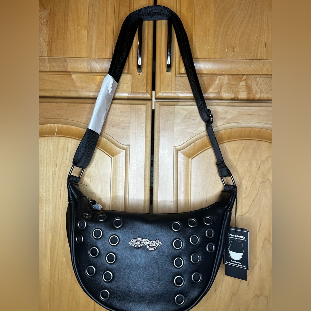 Ed Hardy saddle purse/bag. BNWT. - Picture 2 of 4